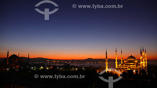  Blue Mosque at the sunrise - Istambul - Turkey 
