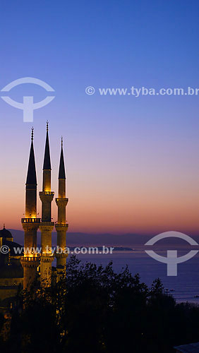  Blue Mosque at the sunrise - Istambul - Turkey 