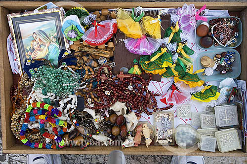  Religious artifacts for sale - Salvador city - Bahia state - Brazil 