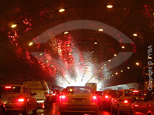  Traffic in a tunnel 
