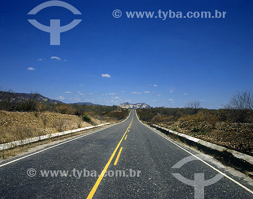  Highway in Rio Grande do Norte state - Brazil 