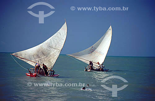  Raft, typical boat of Northeast Brazil 