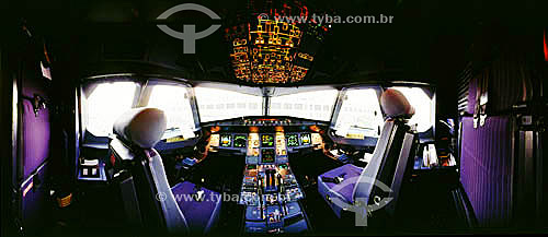  Airplane cockpit 