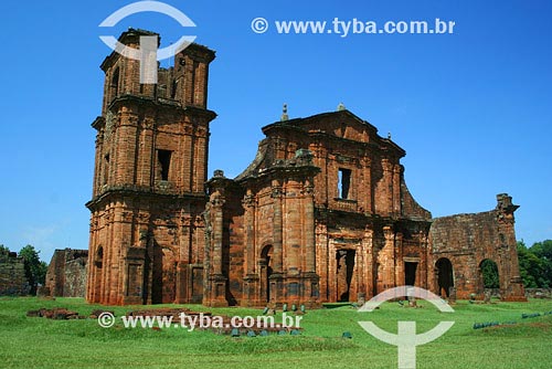  Subject: Ruin of the Jesuits temples Place: Sao Miguel region - Rio Grande do Sul state Data: 03/2008 