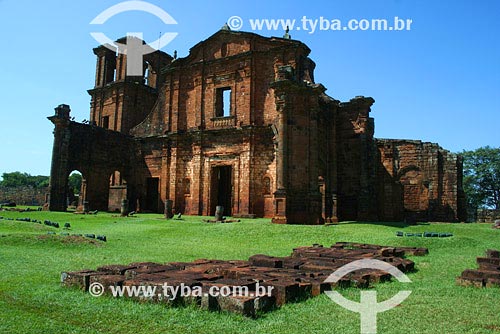  Subject: Ruin of the Jesuits temples Place: Sao Miguel region - Rio Grande do Sul state Data: 03/2008 