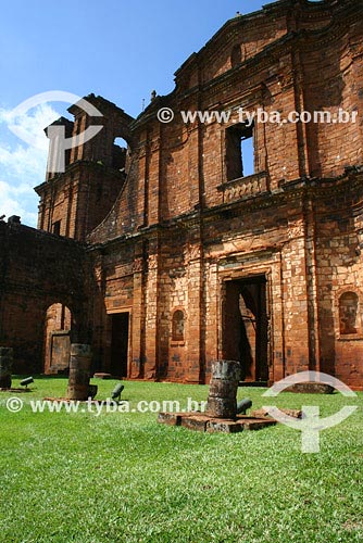  Subject: Ruin of the Jesuits temples Place: Sao Miguel region - Rio Grande do Sul state Data: 03/2008 