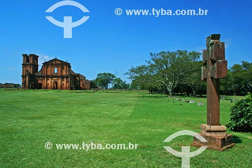  Subject: Ruin of the Jesuits temples Place: Sao Miguel region - Rio Grande do Sul state Data: 03/2008 