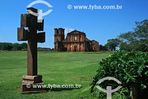  Subject: Ruin of the Jesuits temples Place: Sao Miguel region - Rio Grande do Sul state Data: 03/2008 