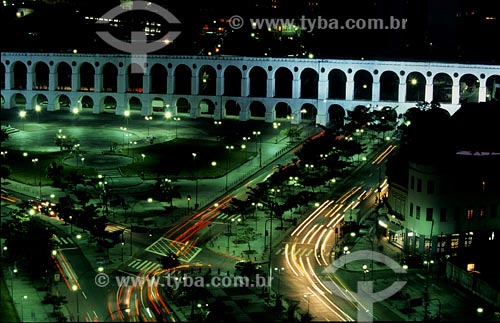  Subject: Night scene of the Lapa Arches Place: Rio de Janeiro city center - Rio de Janeiro state Date: 