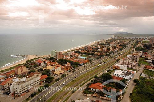  Subject: Aerial view of Macae town Place: Rio de Janeiro state Date: 02/01/2005 
