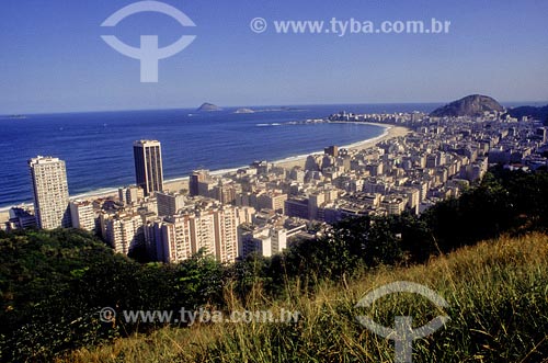  Subject: View of Copacabana Place: Rio de Janeiro city - Rio de Janeiro state Date:  