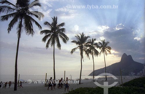  Subject: Leblon beach Place: Rio de Janeiro city - Rio de Janeiro state Date:  