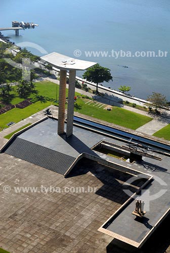  Subject: The Monument to the dead of World War II, built 1957-60, by nigh Place: Aterro do Flamengo - Center of Rio de Janeiro city - Rio de Janeiro state - Brazil Date: 06/05/2006 