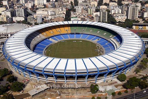  Subject: Aerial view of Maracana stadium Place: Rio de Janeiro city - Rio de Janeiro state Date: 06/05/2006 