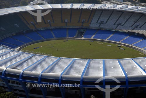  Subject: Aerial view of Maracana stadium Place: Rio de Janeiro city - Rio de Janeiro state Date: 06/05/2006 
