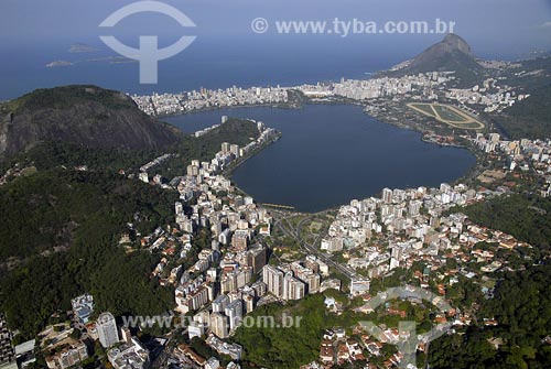  Subject: View of Rodrigo de Freitas Lagoon Place: Rio de Janeiro city - Rio de Janeiro state Date: 17/06/2006 