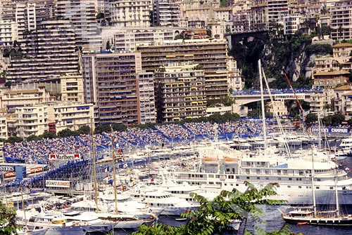  Subject: View of Monaco city Place: Monaco - France Date: 