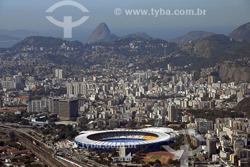  Subject: Aerial view of Maracana stadium Place: Rio de Janeiro city - Rio de Janeiro state Date: 05/08/2006 
