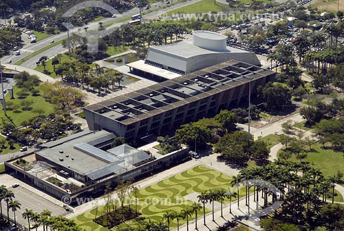  Subject: Aerial view the MAM (modern art museum) Place: Rio de Janeiro city - Rio de Janeiro state Date: 05/08/2006 