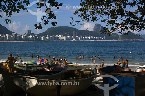  Subject: Fishermen colony in Copacabana Place: Rio de Janeiro city - Rio de Janeiro state Date: 16/10/2006 