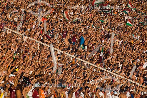  Subject: Fluminense fans at Maracana stadium / Place: Rio de Janeiro city - Rio de Janeiro state / Date: 02/2008 