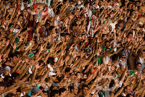  Subject: Fluminense fans at Maracana stadium / Place: Rio de Janeiro city - Rio de Janeiro state / Date: 02/2008 