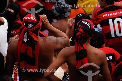  Subject: Flamengo fans at Maracana stadium / Place: Rio de Janeiro city - Rio de Janeiro state / Date: 02/2008 