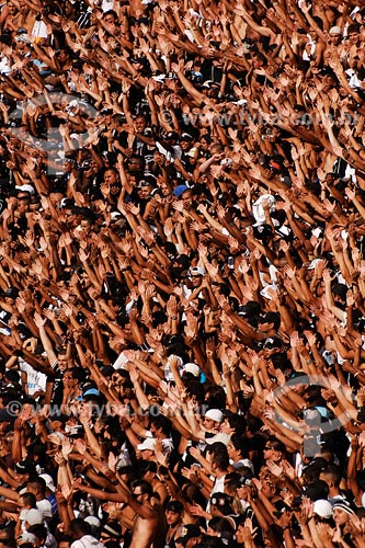  Subject: Corinthians team fans at Morumbi stadium / Place: Sao Paulo city - Sao Paulo state / Date: 03/2008 