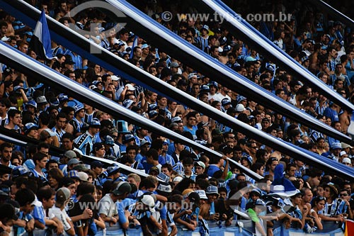  Subject: Gremio FC fans at Olimpico Monumental stadium / Place: Porto Alegre city - Rio Grande do Sul state / Date: 04/2008 