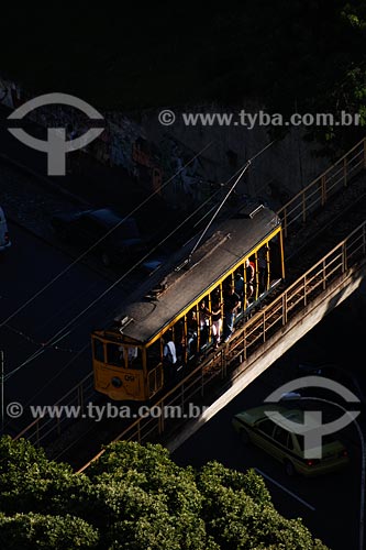 Subject: Trolley crossing the Lapa Arches / Place: Rio de Janeiro city center - Rio de Janeiro state / Date: 02/2008 