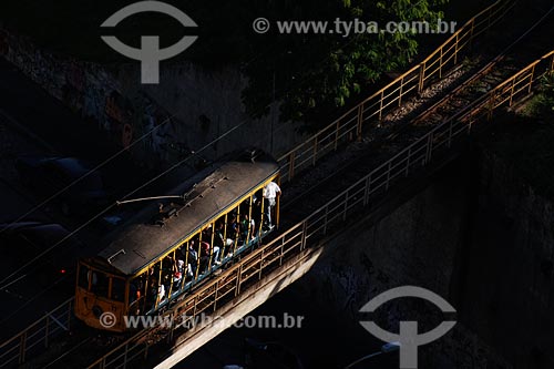 Subject: Trolley crossing the Lapa Arches / Place: Rio de Janeiro city center - Rio de Janeiro state / Date: 02/2008 