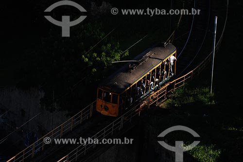  Subject: Trolley crossing the Lapa Arches / Place: Rio de Janeiro city center - Rio de Janeiro state / Date: 02/2008 
