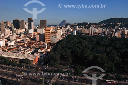  Subject: View of Rio de Janeiro city center / Place: Rio de Janeiro state / Date: 03/2008 