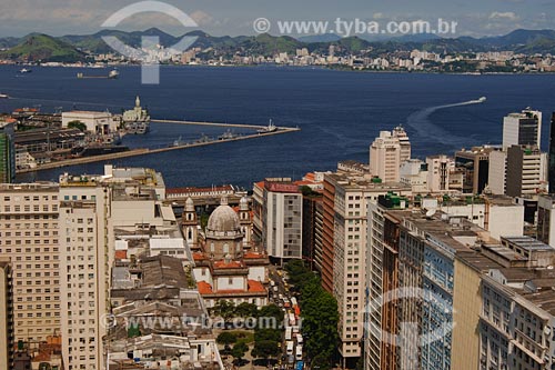   Subject: Buildings in Rio de Janeiro city center /  Place: Rio de Janeiro state / Date:01/2008 