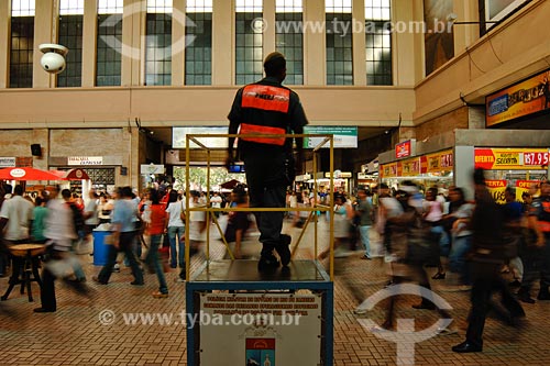  Subject: Interior of Central do Brasil train station / Place: Rio de Janeiro city center - Rio de Janeiro state / Date:01/2008 