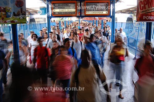  Subject: Interior of Central do Brasil train station / Place: Rio de Janeiro city center - Rio de Janeiro state / Date:01/2008 