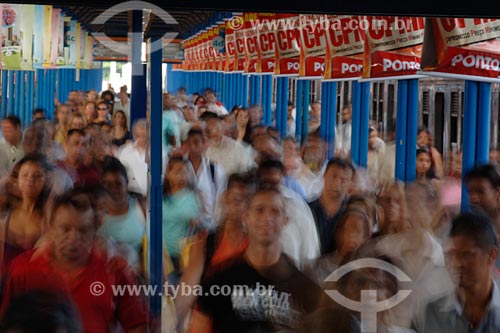  Subject: Interior of Central do Brasil train station / Place: Rio de Janeiro city center - Rio de Janeiro state / Date:01/2008 