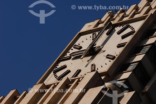  Subject: Central do Brasil train station clock / Place: Rio de Janeiro city center - Rio de Janeiro state / Date:01/2008 