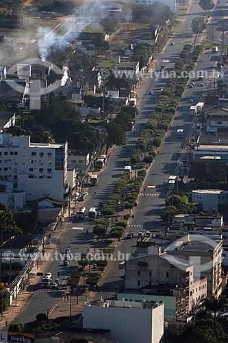  Subject: Itaperuna town - General view of Cardoso Moreira avenue / Place: Rio de Janeiro state / Date:  