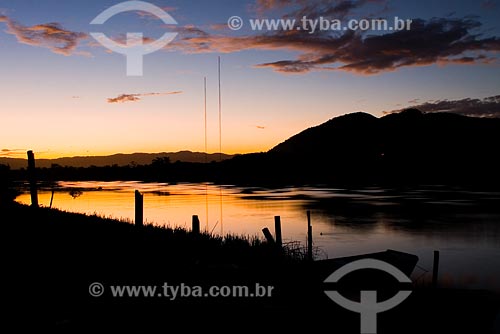  Subject: Sunset at Biguaçu river / Place: Biguaçu region - Santa Catarina state / Date: 05/2008 