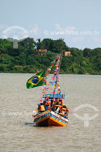  Subject: Marine procession - Saint Peter`s day, protector of the sailors / Place: Sao Luis city - Maranhao state / Date: 08/2008 