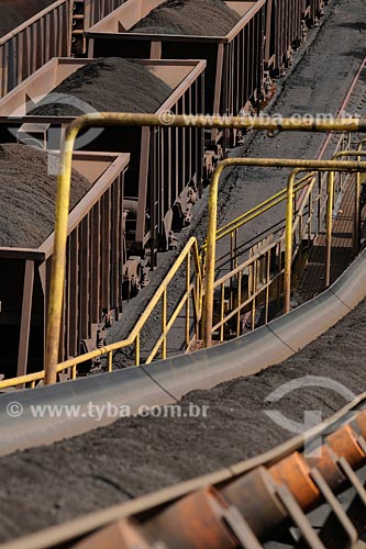  Subject: Rail ores transportation, National Metallurgical Company (CSN) / Place: Congonhas village - Minas Gerais state / Date: 07/2008 