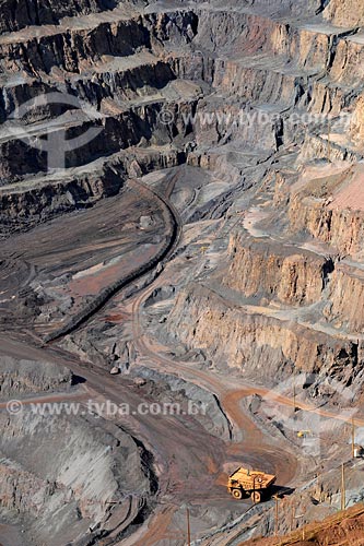 Subject: Casa da Pedra iron mine, National Metallurgical Company (CSN) / Place: Congonhas village - Minas Gerais state / Date: 07/2008 