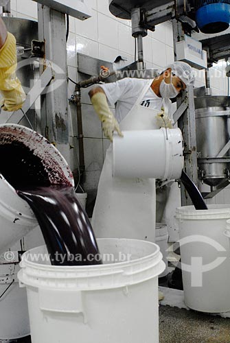  Subject: Açai factory, Bela Iaça / Place: Castanhal region - Para state / Date: 02/2008 