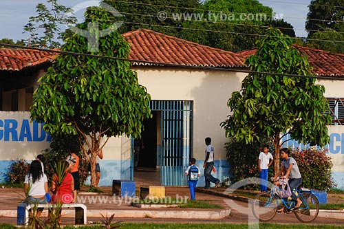  Subject: Students at Unidade Integrada Gumercindo Paixao Fernandes school / Place: Miranda do Norte village - Maranhao state / Date: 08/2008 