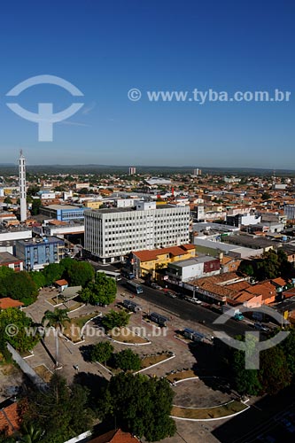  Subject: Brasil square and general view / Place: Impetratriz town - Maranhao state / Date: 08/2008 
