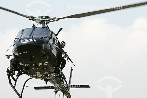  Subject: Helicopter of the Civil Police (Brazil) / Place: Rio de Janeiro city - Rio de Janeiro state / Date: 09/2008 