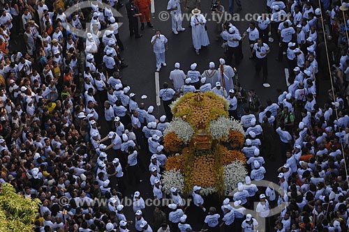  Subject: Procession - Cirio de Nazare (Nazareth Candle) / Place: Belem City - Para State - Brazil / Date: 10/12/2008 