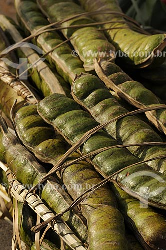  Subject: Inga - Amazon Fruit at Ver-o-peso Market (See the Weight Market) / Place: Belem City - Para State - Brazil / Date: 10/10/2008 