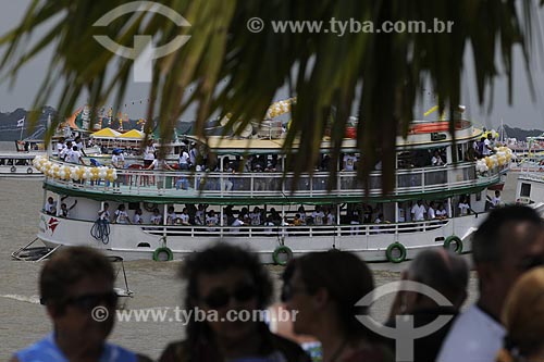  Subject: Fluvial procession to Nossa Senhora de Nazaré - Guajara River / Place: Belem City - Para State - Brazil / Date: 10/11/2008 